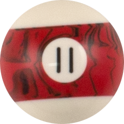Black Marble Replacement Ball - #11